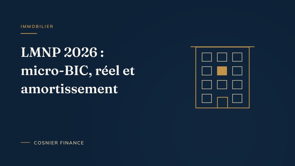 LMNP 2026 : statut de loueur en meublé non professionnel et régimes d'imposition