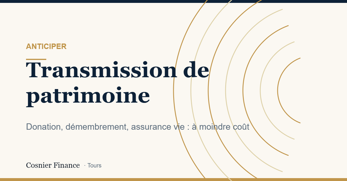transmission de patrimoine